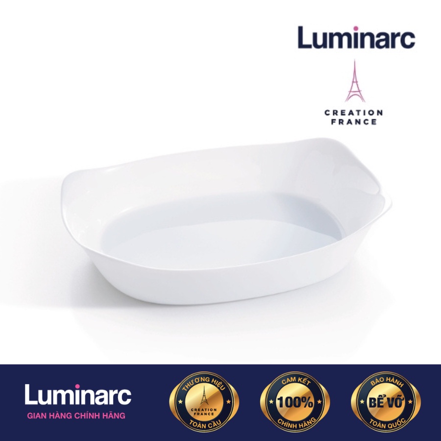 Khay Nướng Thuỷ Tinh Luminarc Smart Cuisine Chữ nhật 34x25cm- LUKHP4027