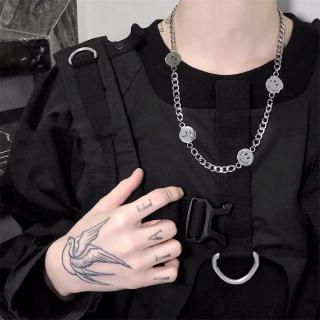 Dây Chuyền Mặt Cười Thời Trang Phong Cách Hip Hop Punk Cho Nam Và Nữ