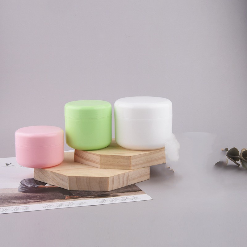 [Hàng mới về] Hộp nhựa tròn đựng hạt cườm / mỹ phẩm / kem dưỡng móng tay đa năng