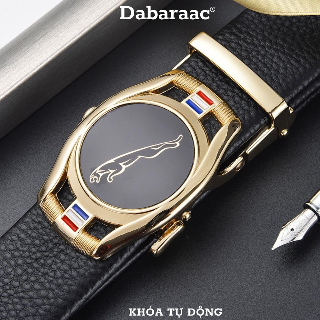 Thắt lưng nam da cao cấp khóa kim loại tự động thông minh phong cách Hàn Quốc TL05