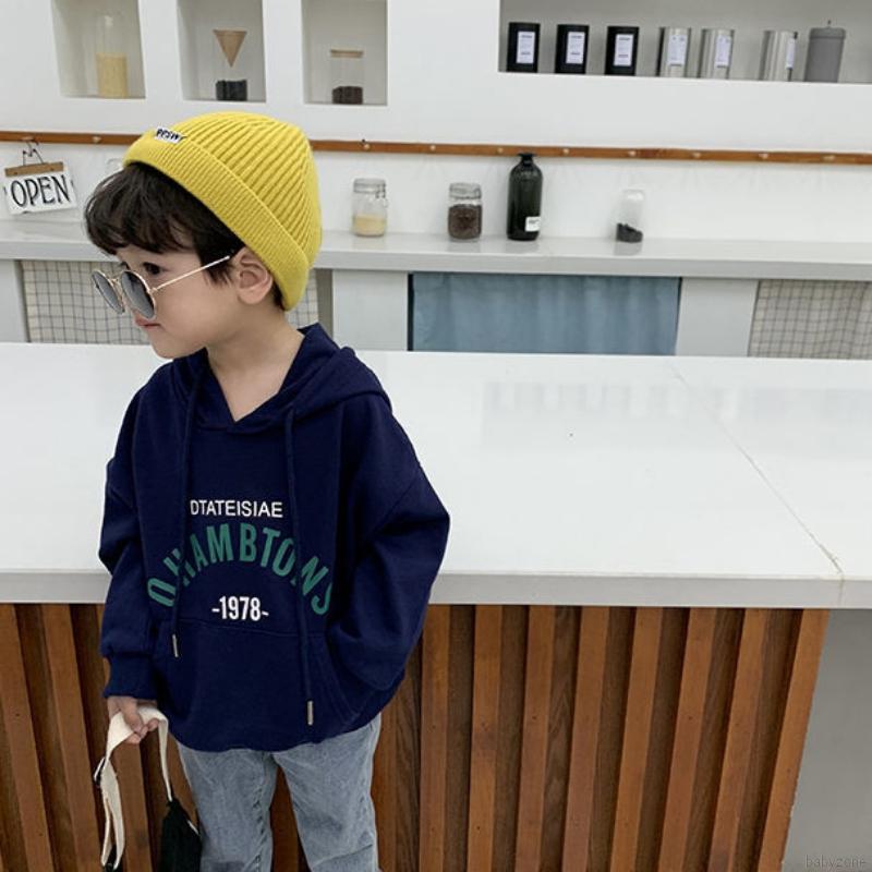 Áo hoodie dài tay họa tiết hoạt hình dành cho bé trai