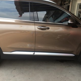 Bộ nẹp sườn theo xe huyndai santafe 2o19, 2020, 2021
