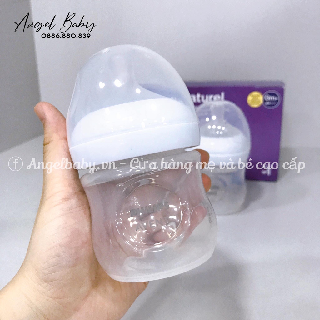 Bình Sữa Avent Natural Chống Đầy Hơi Mẫu Mới Nhất 125ml/330ml - CHÍNH HÃNG