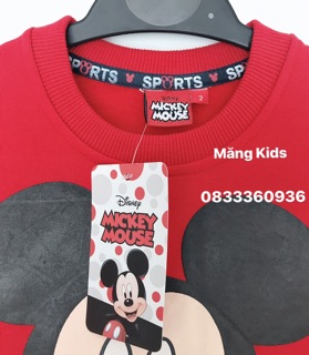 Áo Nỉ Mickey Mouse Đỏ