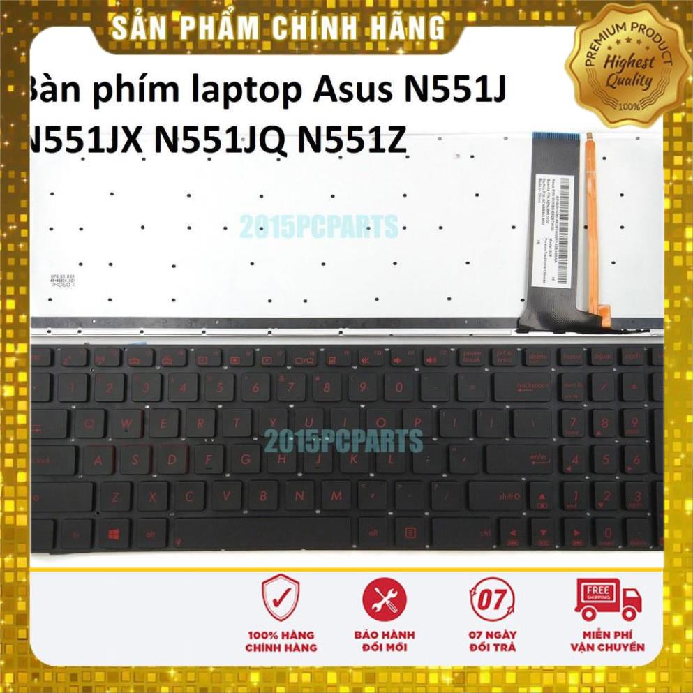 ⚡Bàn phím laptop Asus N551J N551JX N551JQ N551Z có led