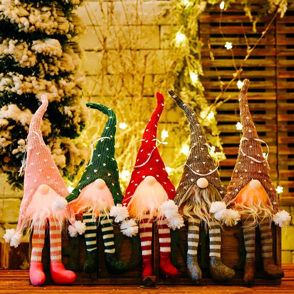 MUVAKO Set 1 / 5 Món Phụ Kiện Treo Trang Trí Cây Thông Noel