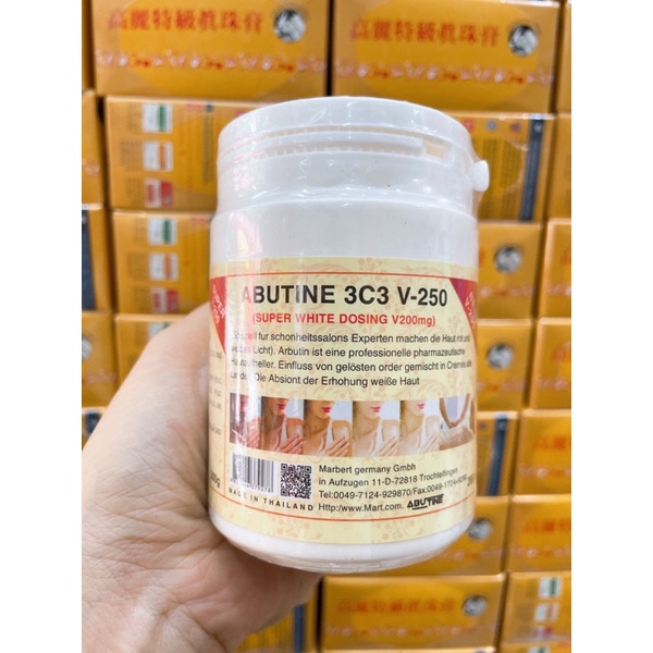 Kem kích trắng ABUTIN 3C3 Thái Lan 200g