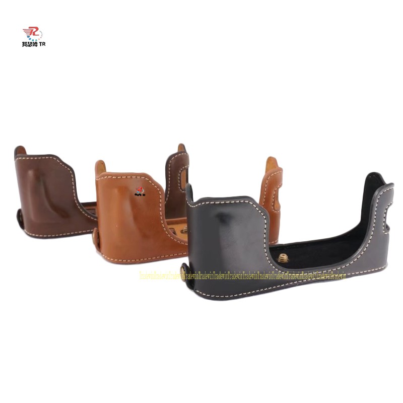 Bao Da Pu Cho Máy Ảnh Fujifilm X100F Với Dây Đeo Tay