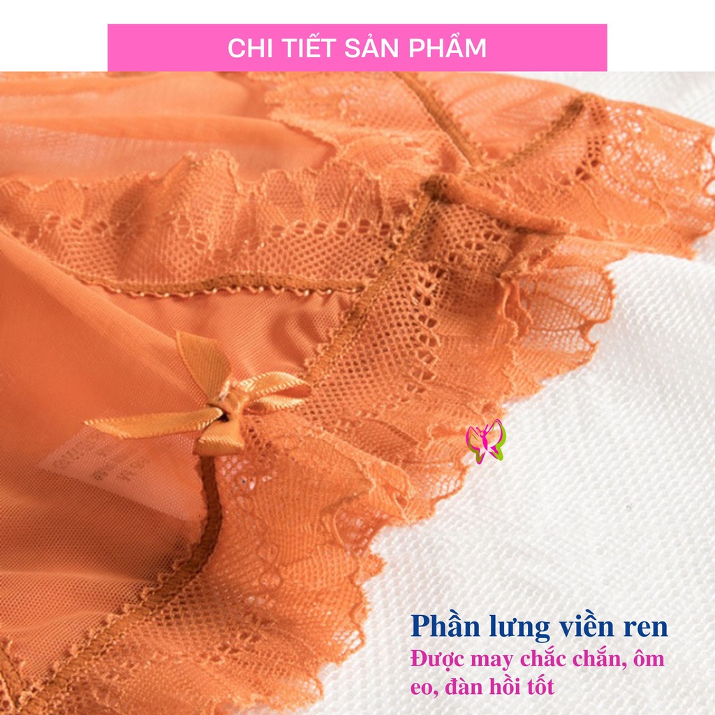 Quần lót nữ ren gợi cảm, trẻ trung, thoải mái, thoát mát (MS 03092) Anna Shop