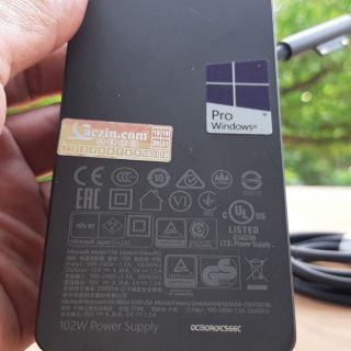 Sạc Microsoft Surface book 2 102w . chỉ bán hàng zin theo máy.