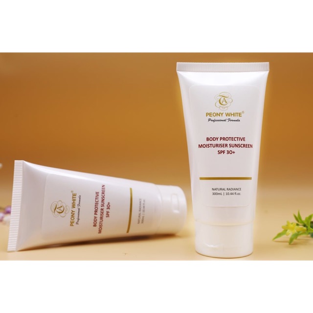 SALE! KEM BODY CHỐNG NẮNG, DƯỠNG TRẮNG TOÀN THÂN BAN NGÀY PEONY WHITE ( Nhập khẩu Úc )