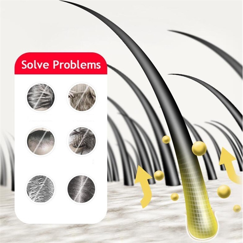 Lược chải tóc và massage da đầu bằng tre chống tĩnh điện