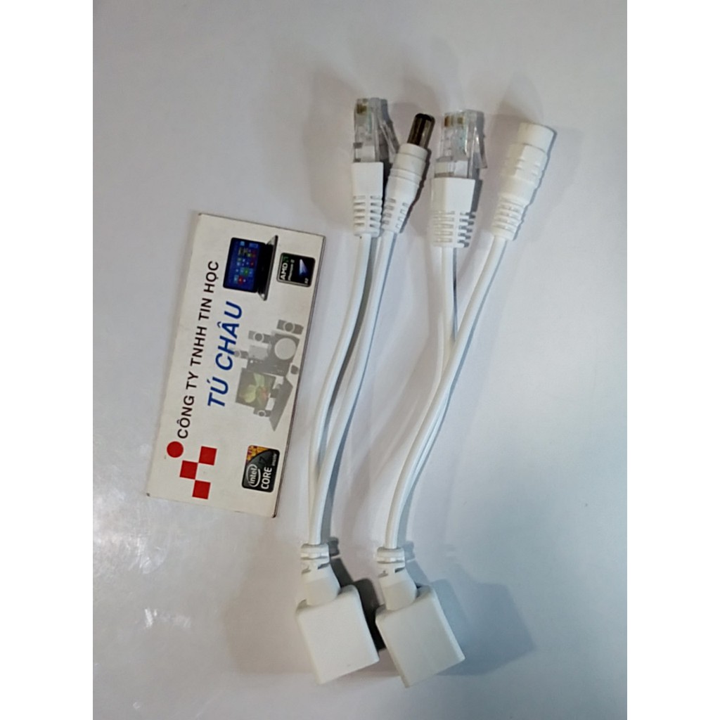 Bộ chuyển nguồn và tín hiệu PoE cho camera IP (Cặp 2 dây)