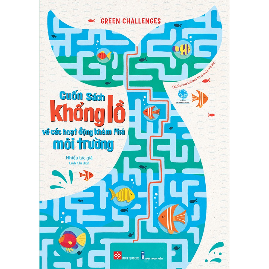 Sách-GREEN CHALLENGES - Cuốn sách khổng lồ về các hoạt động khám phá môi trường
