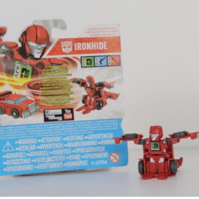 Chính hãng hasbro - 4 Robot biến hình Transformer Bot shots