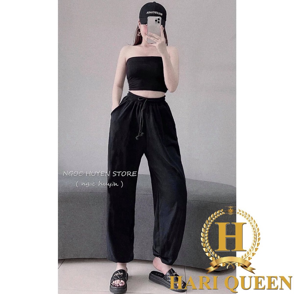 Set áo quây + quần bom chun gấu HARI