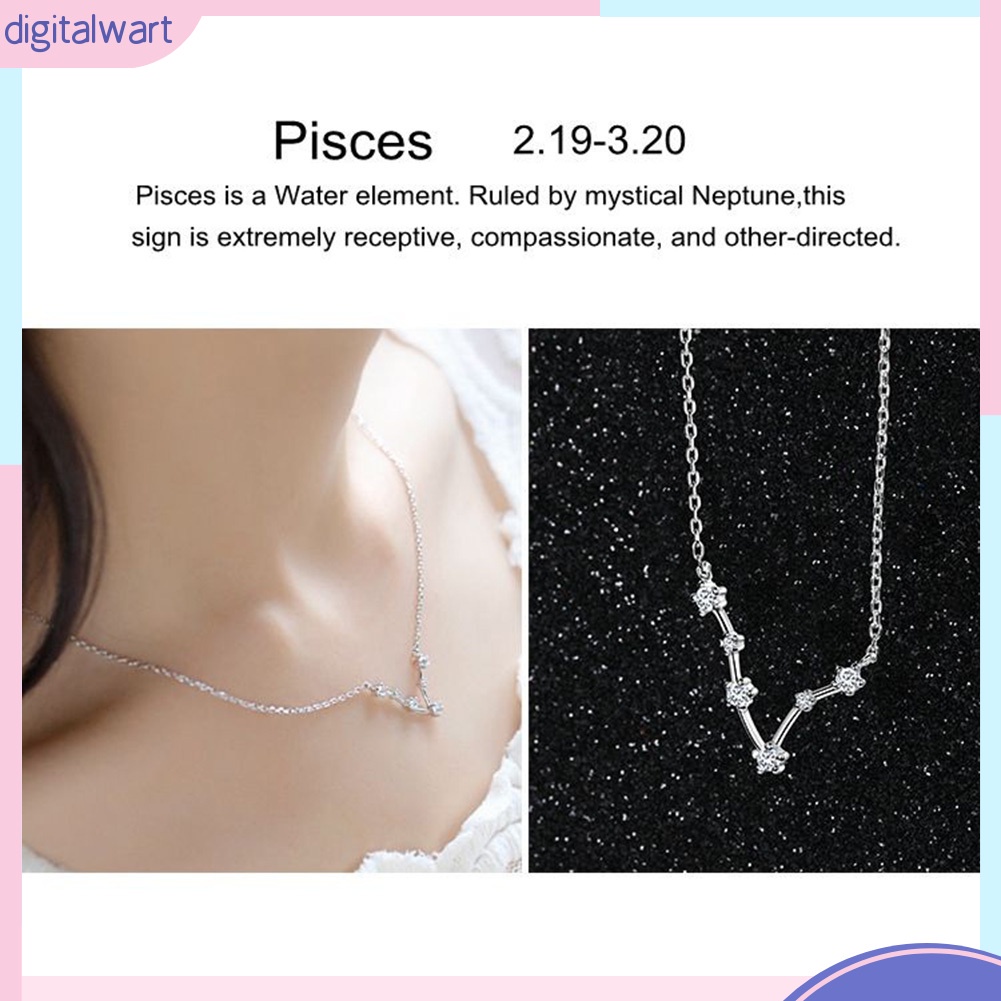 Dây Chuyền Mặt Chòm Sao Thiên Văn Đính Đá Thời Trang