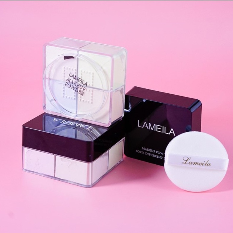 Phấn Phủ Bột 4 Màu Kiềm Dầu Kháng Nước Lâu Trôi Lameila Neity LPP1 | BigBuy360 - bigbuy360.vn