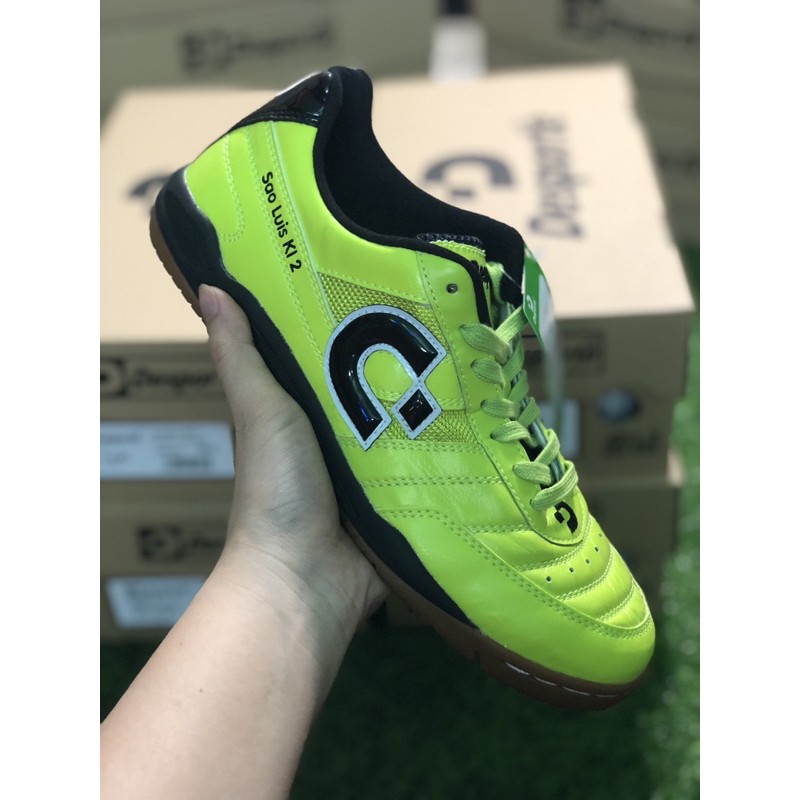 GIÀY ĐÁ BANH CHÍNH HÃNG DESPORTE SAO LUIS KI2 - DS1435 VÀNG/ĐEN