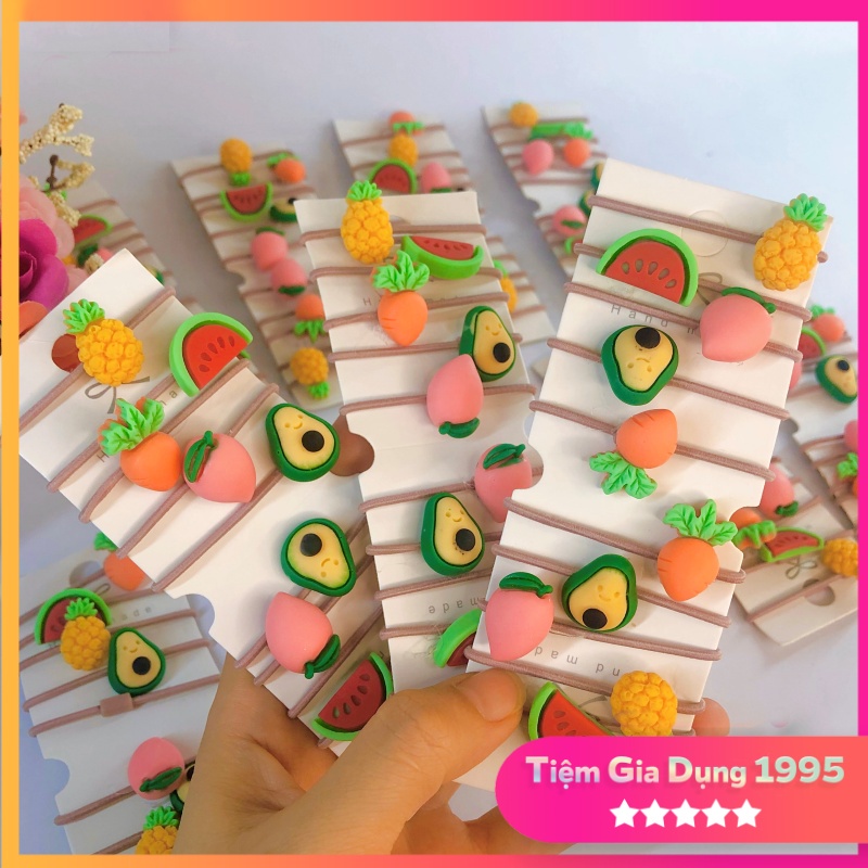 Dây Buộc Tóc Hoạt Hình Dễ Thương (Giao Ngẫu Nhiên)