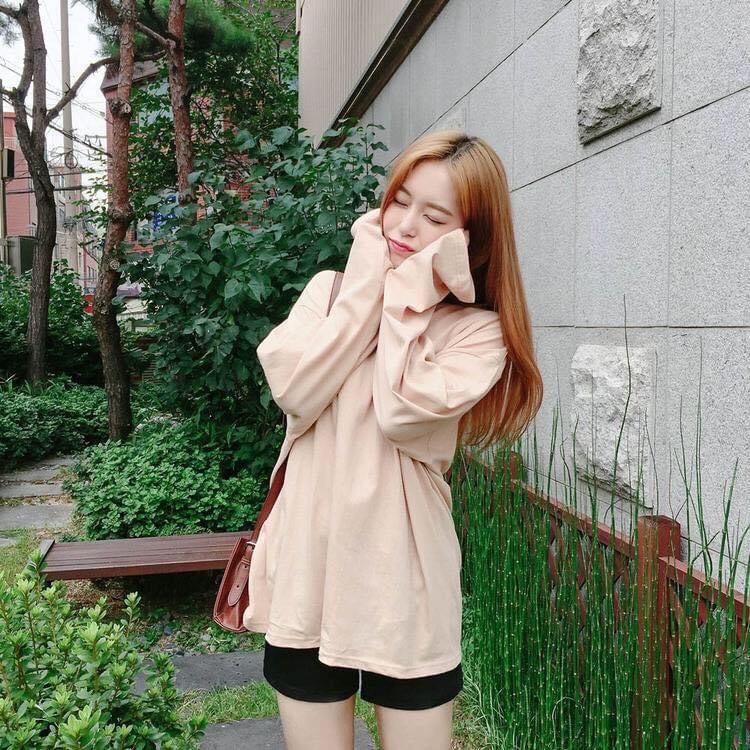 [ Có Ảnh Thật ] Áo thun trơn tay dài form rộng unisex - Áo sweater trơn