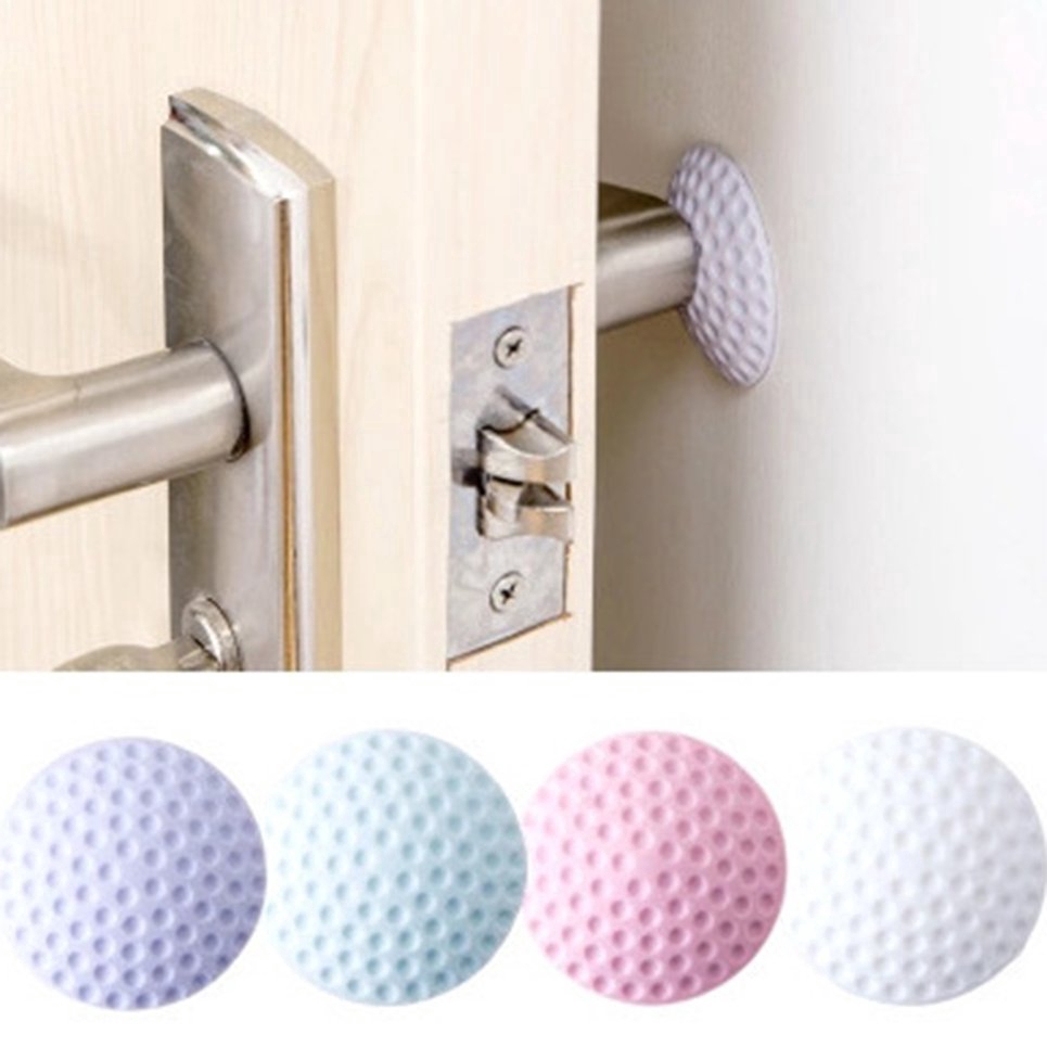 Đệm Silicon Chống Sốc Gắn Tay Nắm Cửa Tiện Lợi