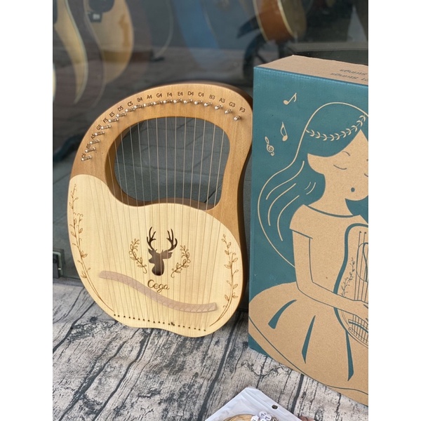 Đàn hạc Lyre đẹp mê hồn