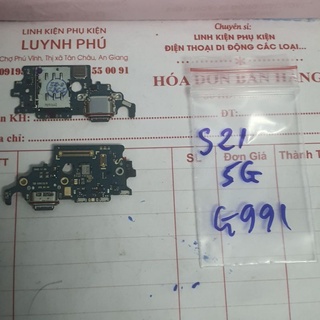 Cụm sạc samsung s21 5g g991b/e/c zin bao test