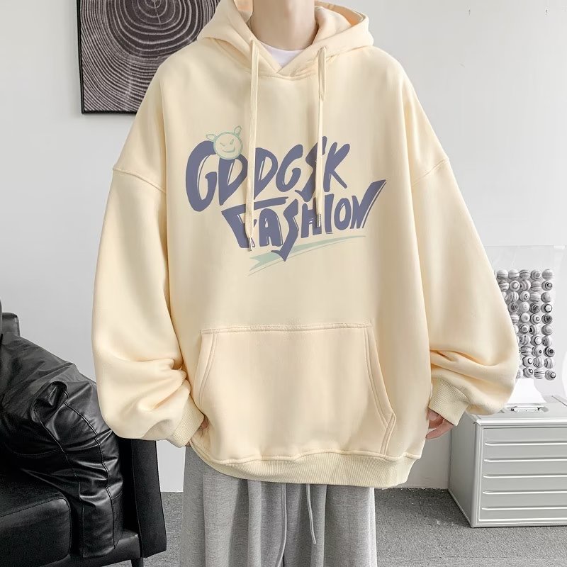 Unisex áo hoodie form rộng thời trang hàn quốc áo khoác hoodie simple áo hoodie mũ cute áo hoodie hồng
