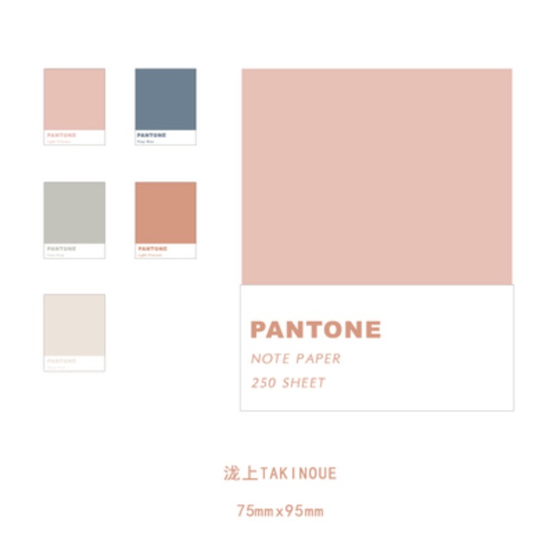 Giấy note Pantone nhiều màu