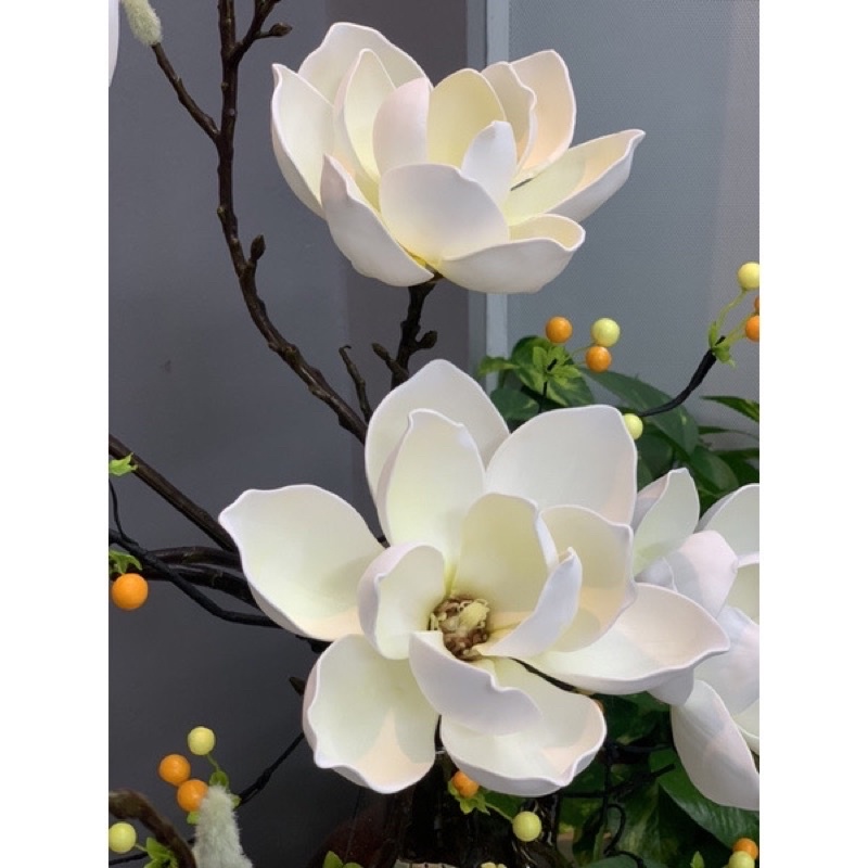 Cành Mộc Lan cổ cao cấp dài 1,3m