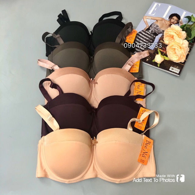 Áo lót, áo cup ngực Thái Lan bigsize quả ngang có gọng đệm mỏng Cup B 2253 BN | BigBuy360 - bigbuy360.vn
