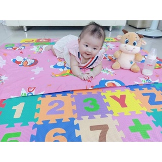 Bộ 40 Tấm Thảm Xốp Chữ Và Số Trải Sàn Cho Bé