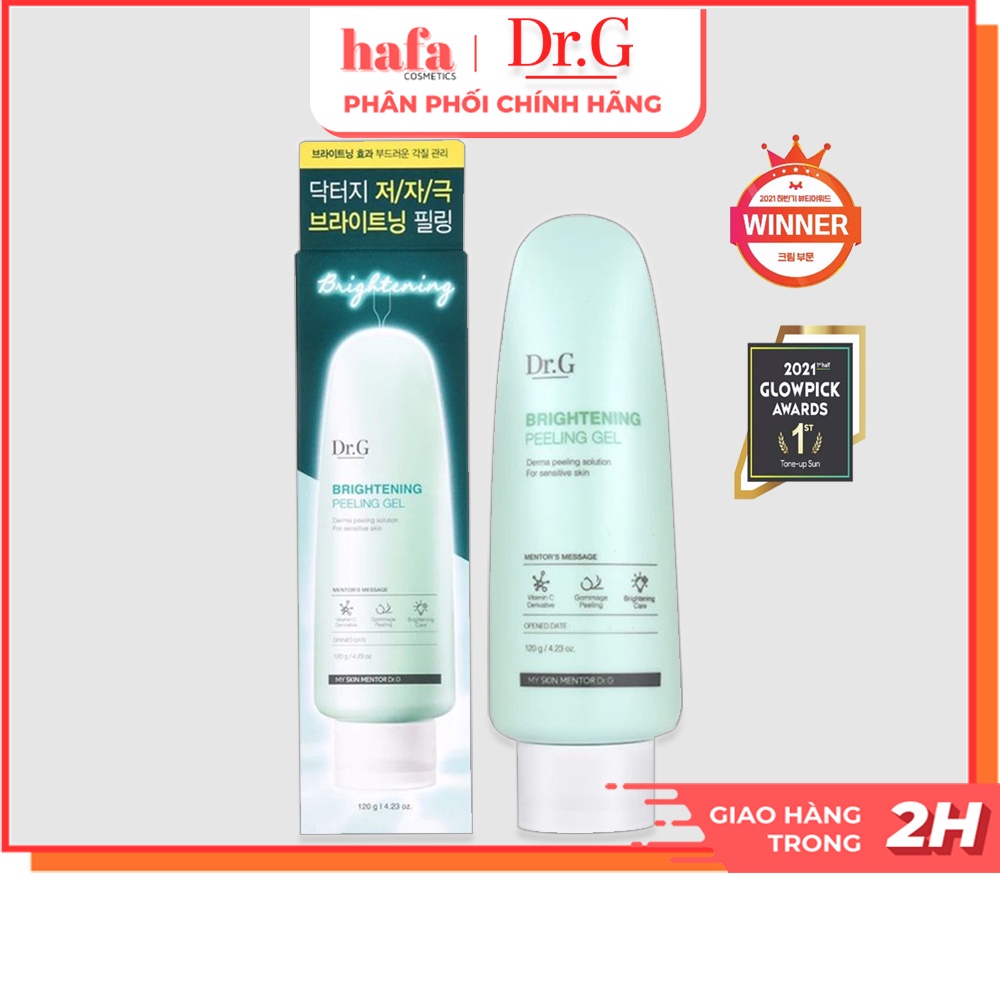 Tẩy Tế Bào Chết Dạng Gel Làm Sáng Da Dr.G Brightening Peeling Gel 120g _ Dr.G Chính Hãng