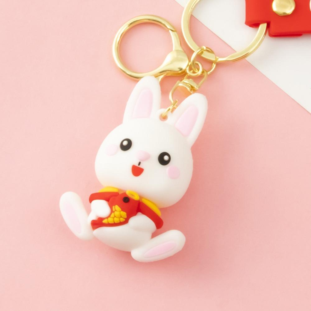 Móc Khóa Hình Thỏ Dễ Thương Sáng Tạo