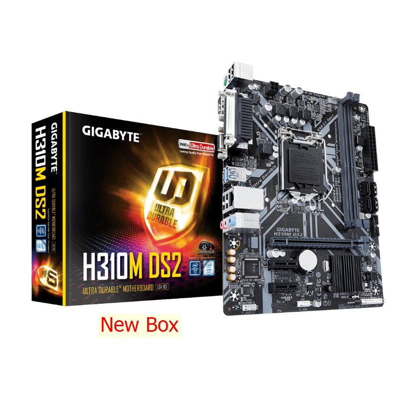 [BẢO HÀNH 36T] - Mainboard GIGABYTE H310M-DS2 RENEW - Socket 1151 v2