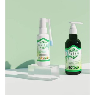 Combo 2 sản phẩm 1 xịt 1 rửa phụ khoa Lavenda