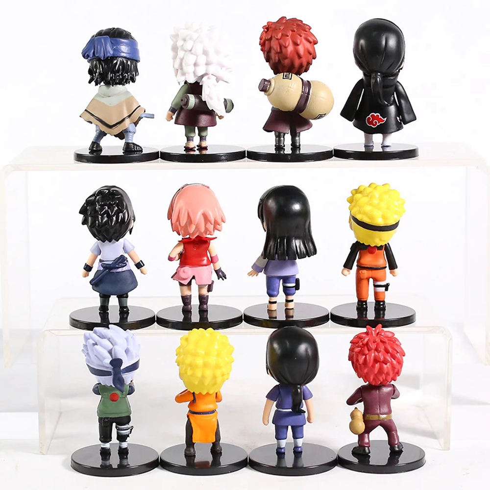 Set 6 Mô Hình Nhân Vật Phim Anime Naruto Cao 7cm