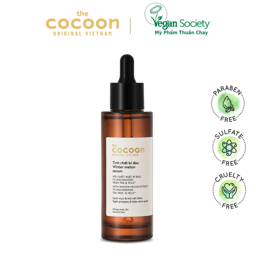 Tinh chất bí đao  7% Niacinamide sạch mụn chuyên sâu & mờ vết thâm 70ml