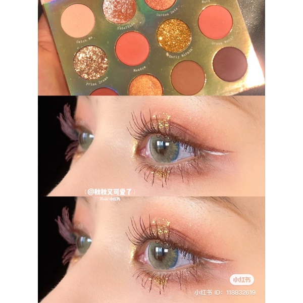 🍫🍊🍒Bảng mắt Colourpop Whatever, Sweettalk tone hồng cam nâu