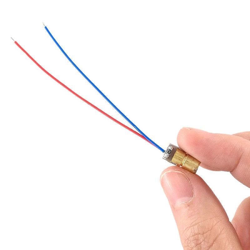Đầu phát tia laze 5mW - Module diode Laser sáng đỏ hội tụ 5V - 650nm