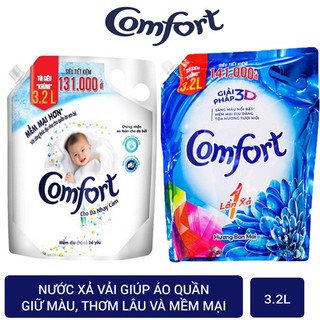 Nước xả vải comfort 3,2l.
