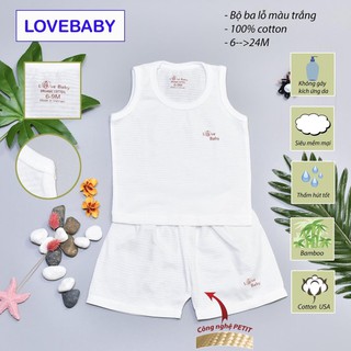 Áo Ba Lỗ Chất Liệu Cotton Cho Trẻ