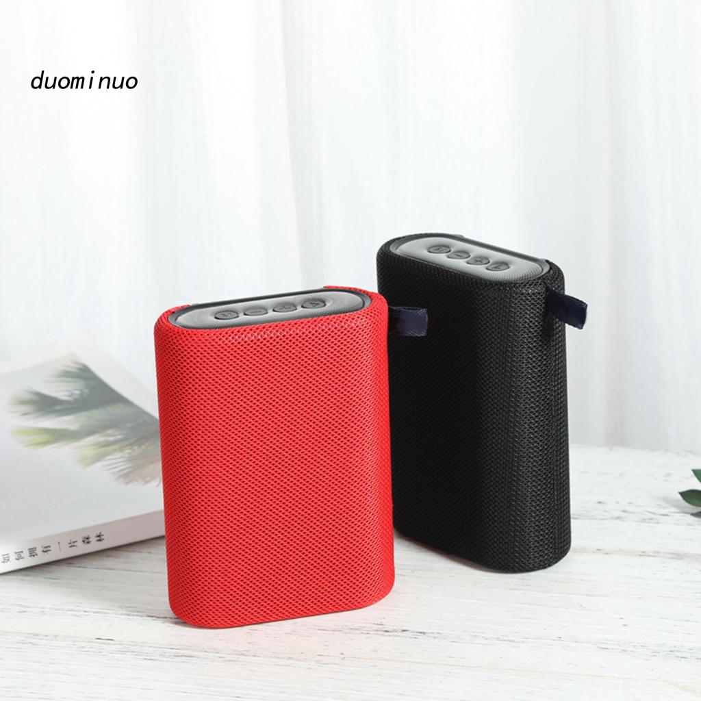 dii Bluetooth Speaker Impact Resistant 2-3H Playtime Stereo Fabric Portable Subwoofer for Home