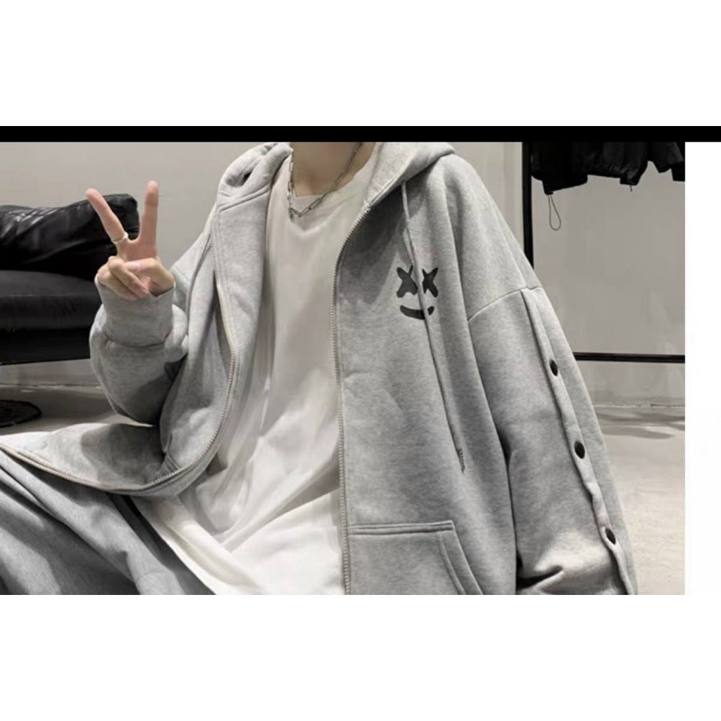 [FREESHIP] ÁO KHOÁC SWEATER NAM NỮ SMILE BRANDD CỰC CHẤT FORM RỘNG MŨ TRÙM ĐẦU SIÊU PHẨM HOT NHẤT NĂM