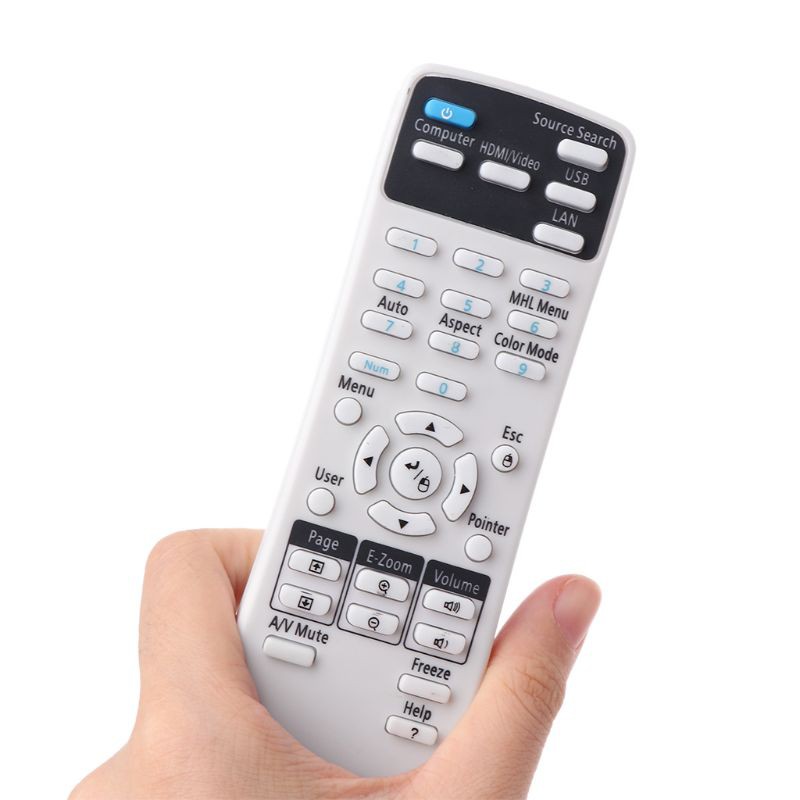 Điều Khiển Từ Xa Thay Thế Chất Lượng Cho Máy Chiếu Epson 1599176 Ex3220 Ex5220 Ex5230 Ex6220 Ex7220 725hd