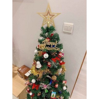 cây thông no en giang sinh cao 1m5 phụ kiện trang trí noen
