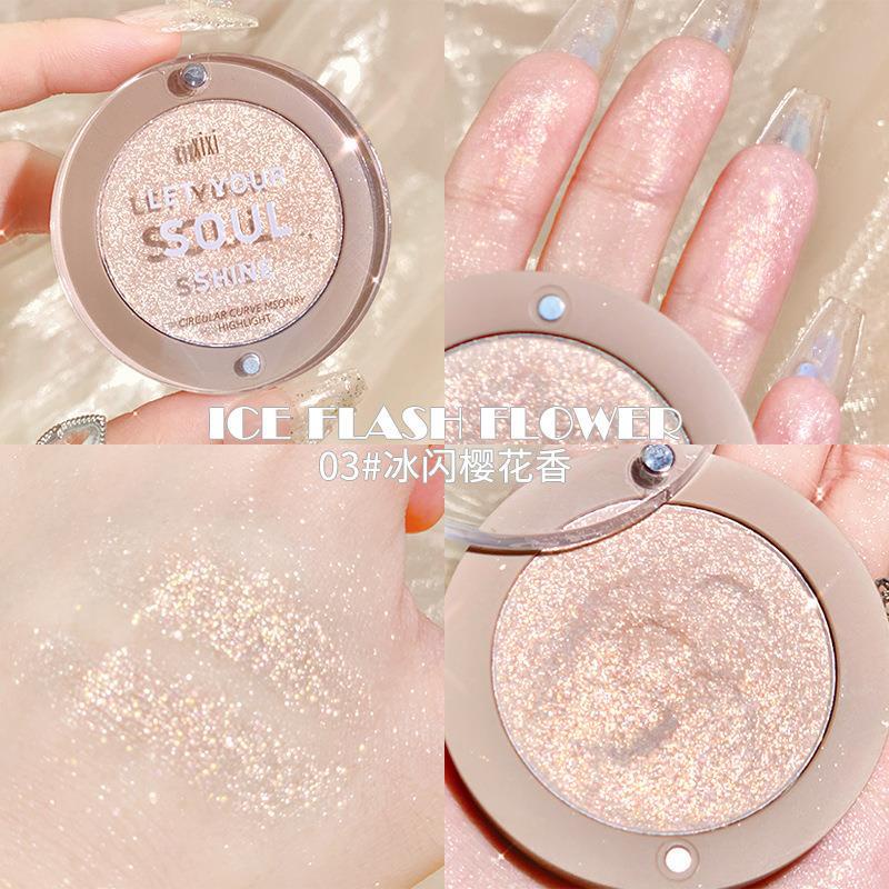 Phấn bắt sáng Xixi, phấn bắt sáng highlight nhũ makeup nội địa trung F32 - Sammi Beauty