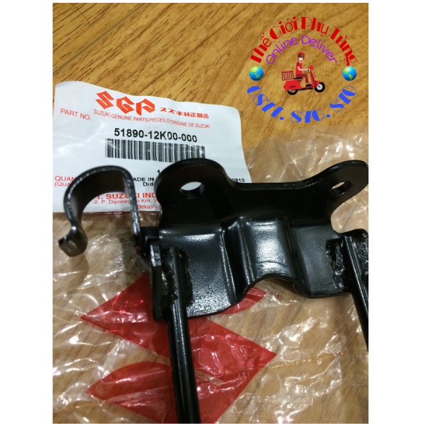 Gọng pát biển số trước, pát sắt bắt bảng tên SATRIA FI/ RAIDER FI - 51890-12K00-000