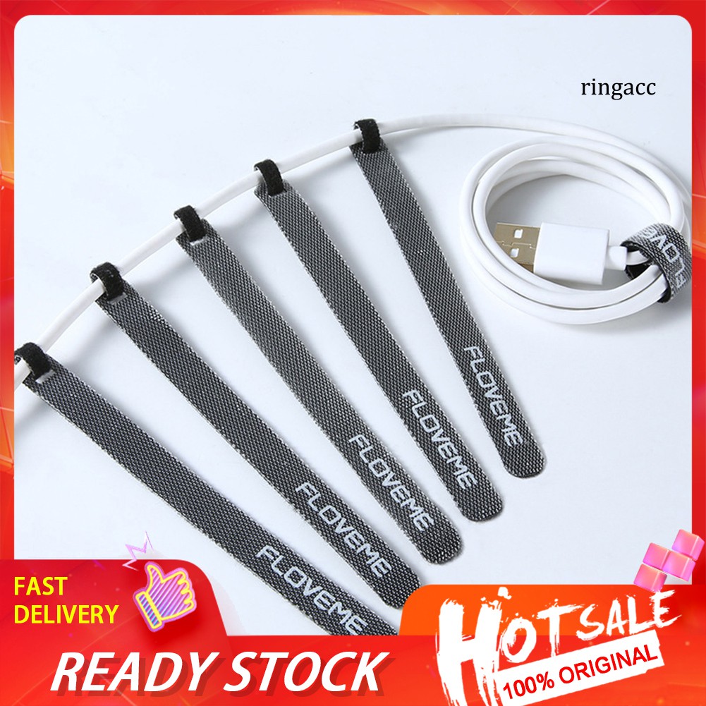 1/ 5/ 10/ 20 Băng gai quấn dây tai nghe gọn gàng tiện lợi